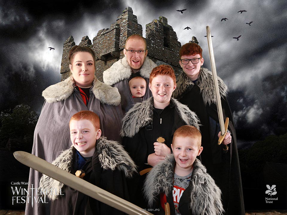 Winterfell Festival 2017 family group